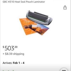 GBC H310 Heat Seal Pouch Laminator